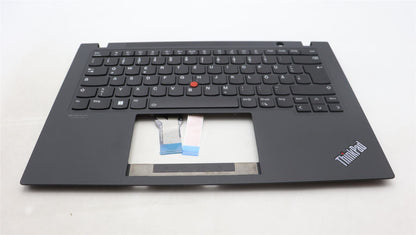 Lenovo ThinkPad T14s Gen 2 Keyboard Palmrest Top Cover German Black 5M11F24580