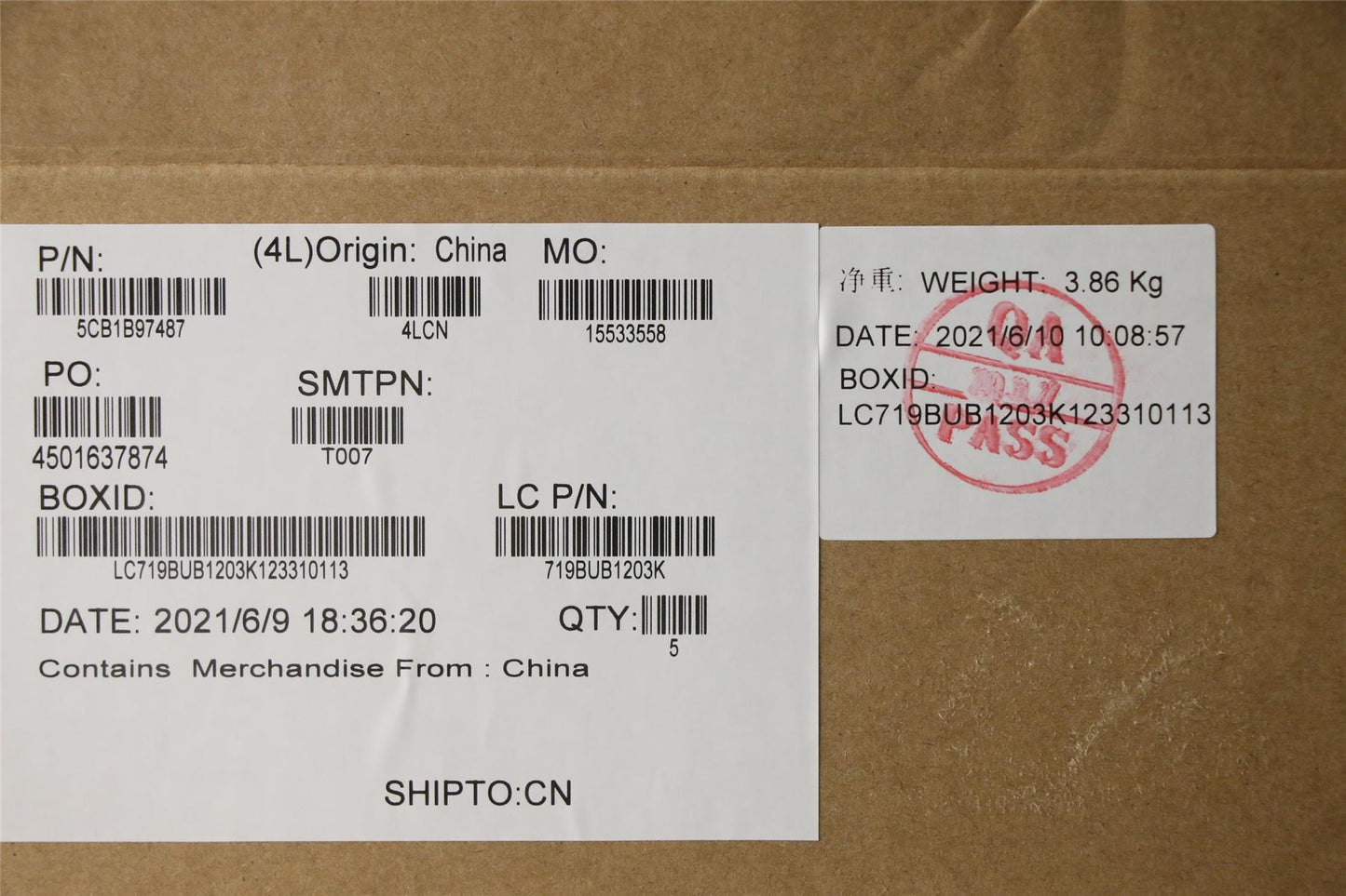 Lenovo IdeaPad 3-17ITL6 Palmrest Cover Touchpad Keyboard Belgian Grey 5CB1B97487