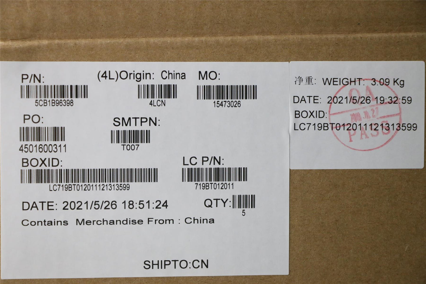 Lenovo Upper Case ASM_SLV L82KA BK 5CB1B96398