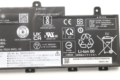 Lenovo ThinkPad L14 3 L15 3 Battery 5B11F21940