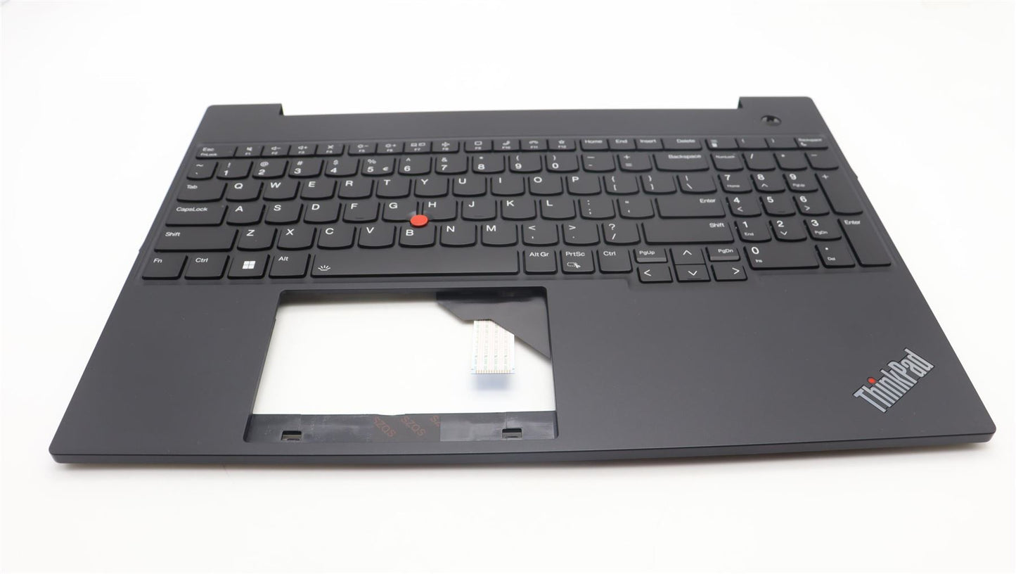 Lenovo ThinkPad E16 Gen 1 Palmrest Cover Keyboard US Black Backlit 5M11J05736