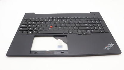 Lenovo ThinkPad E16 Gen 1 Palmrest Cover Keyboard US Black Backlit 5M11J05736