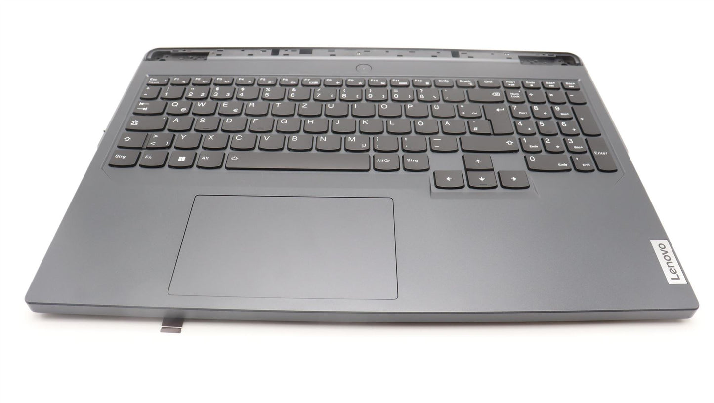 Lenovo Legion 5 16ARX8 Palmrest Cover Touchpad Keyboard German 5CB1L54627