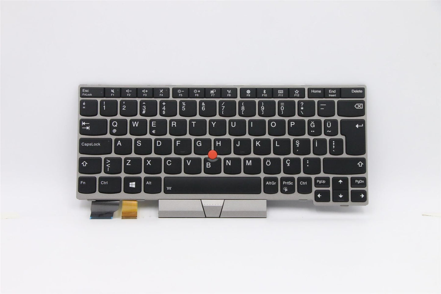Lenovo ThinkPad L13 s Keyboard Turkish Silver Backlit 01YP867