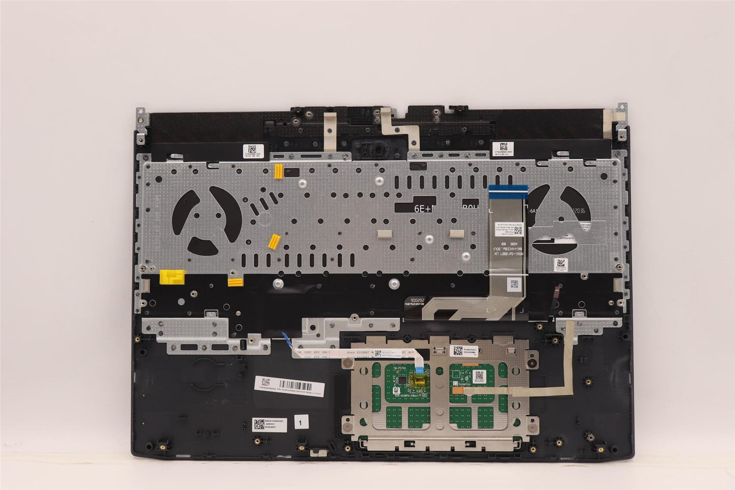 Lenovo IdeaPad 3 15IAH7 Palmrest Cover Touchpad Keyboard German White 5CB1H30548