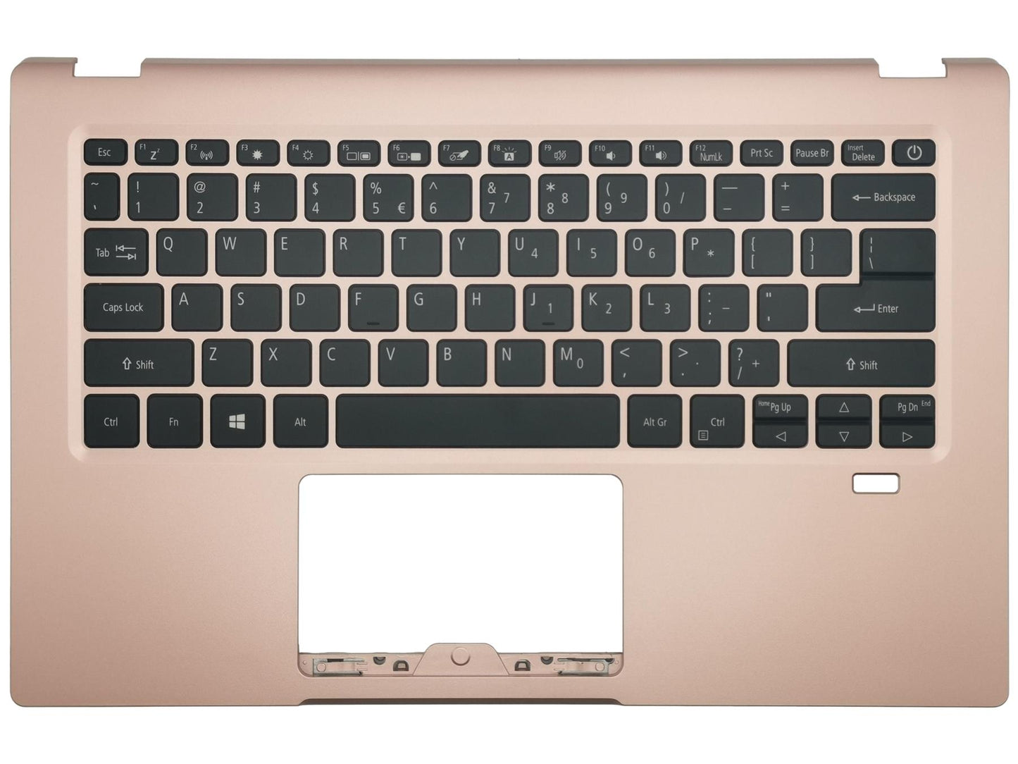 Acer Swift SF114-34 Palmrest Cover Keyboard US International Pink 6B.A9UN8.001