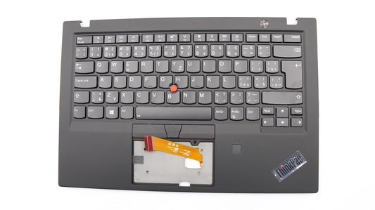 Lenovo ThinkPad X1 6th Gen Palmrest Cover Keyboard Czech Slovakian Black 01YR535