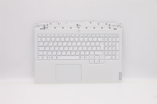 Lenovo 5 15ITH6H Palmrest Cover Touchpad Keyboard German White 5CB1D05097