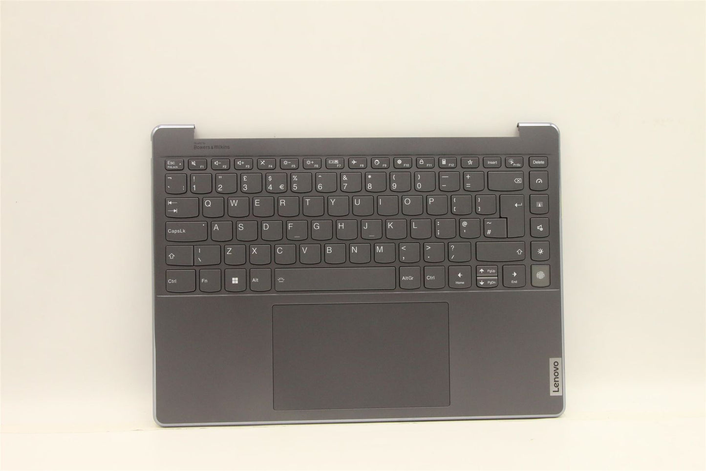 Lenovo IdeaPad 9 14IAP7 Palmrest Cover Touchpad Keyboard UK Grey 5CB1H23723