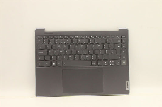 Lenovo IdeaPad 9 14IAP7 Palmrest Cover Touchpad Keyboard UK Grey 5CB1H23723
