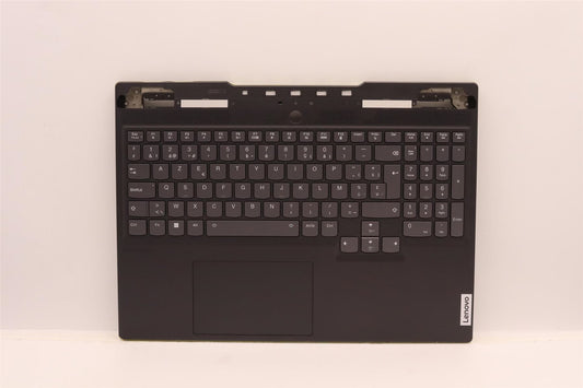 Lenovo S7 16IAH7 Palmrest Cover Touchpad Keyboard Belgian Onyx Grey 5CB1J04281
