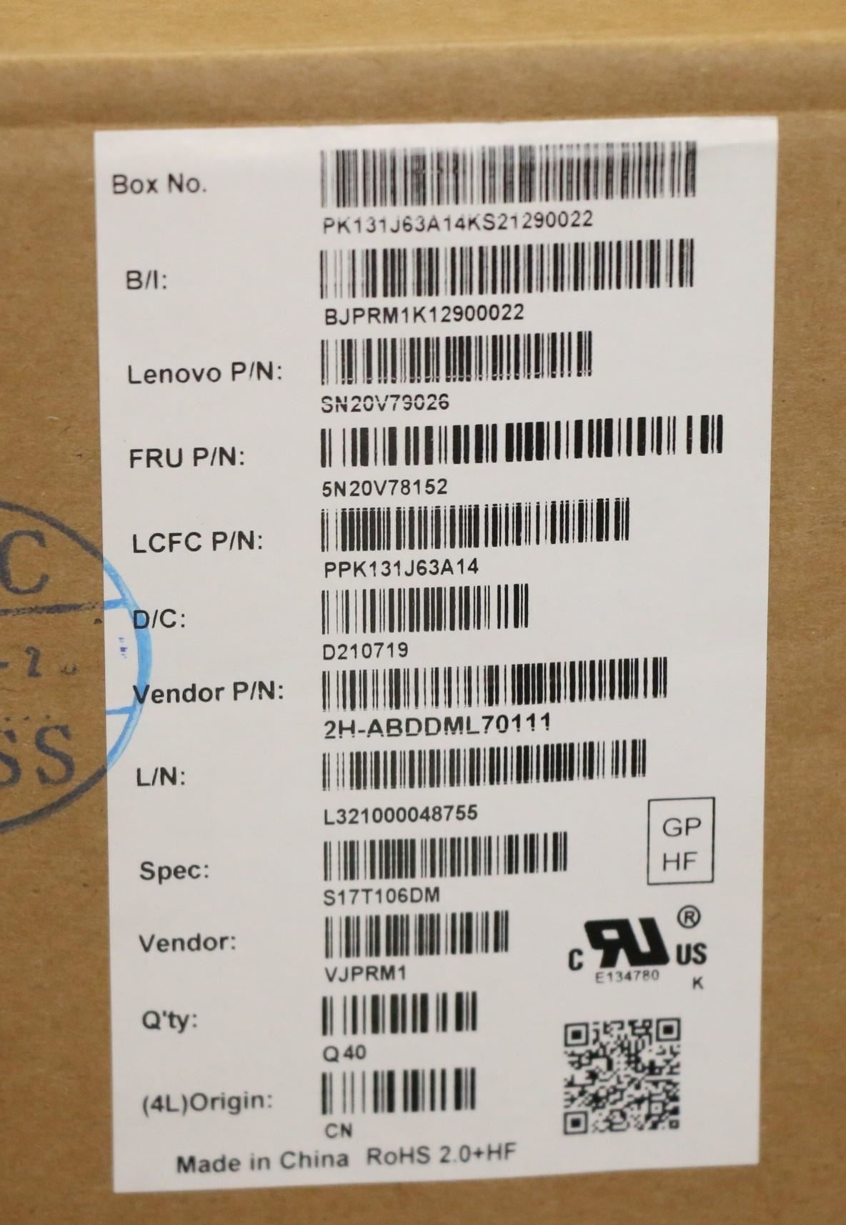 Lenovo ThinkPad P15s 2 T15 2 T15 Keyboard Danish Black 5N20V78152