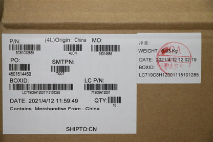 Lenovo V17 G3 IAP V17 G2-ITL V17 G4 IRU LCD Cover Rear Back Housing 5CB1C92859