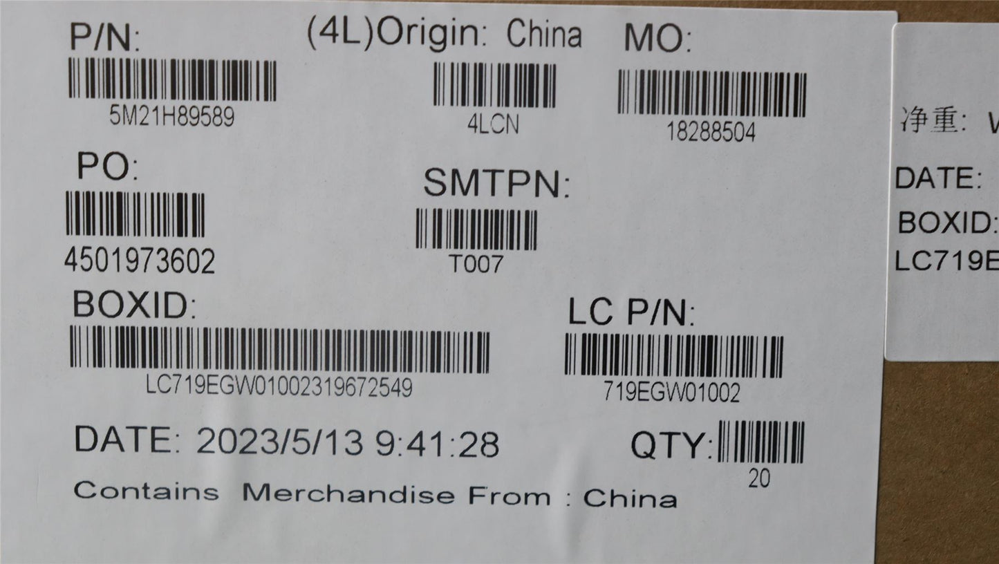 Lenovo MECHANICAL FRU KX3D1_5M_SHUTTER_ASSY 5M21H89589