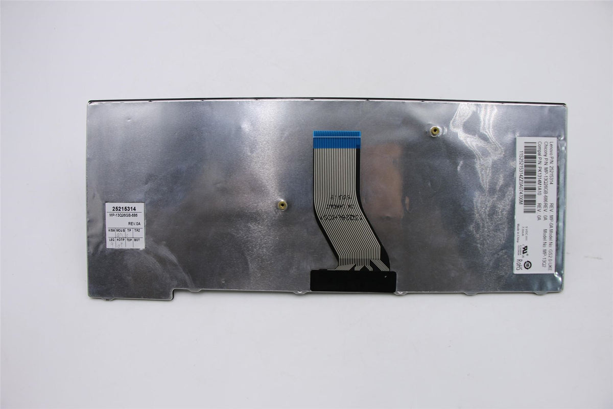 Lenovo UK-Boxster-CCY-BlackKeyBlackFrame-KBD UK English Keyboard 25215314