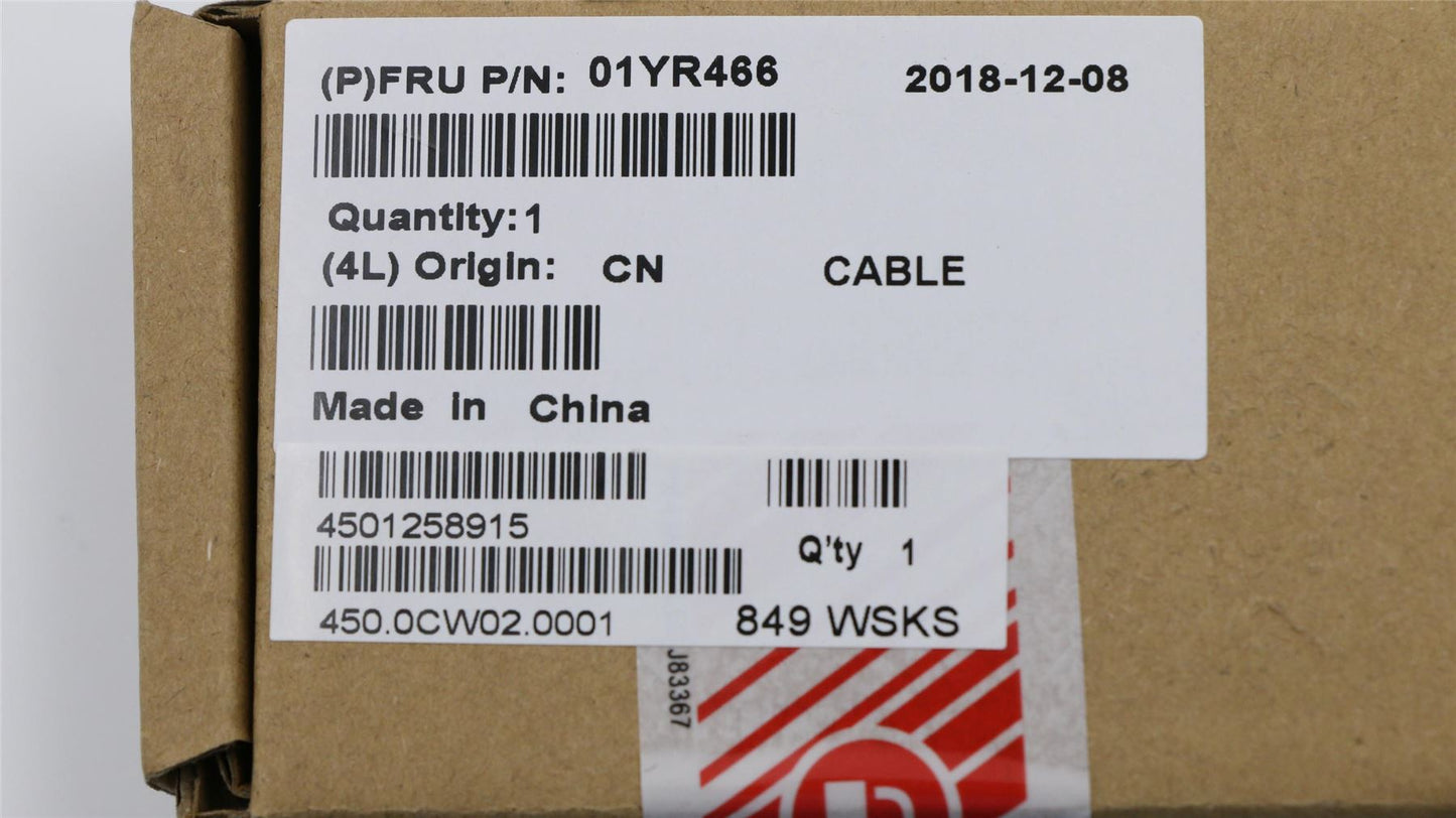 Lenovo ThinkPad T580 P52s Volume Button Board Cable 01YR466