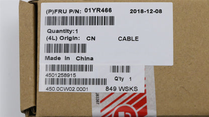 Lenovo ThinkPad T580 P52s Volume Button Board Cable 01YR466