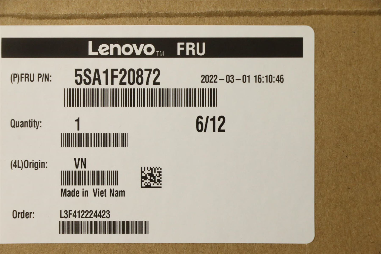 Lenovo ThinkCentre M90a Gen 3 M70s Gen 3 M70a Gen 3 CPU Processor 5SA1F20872