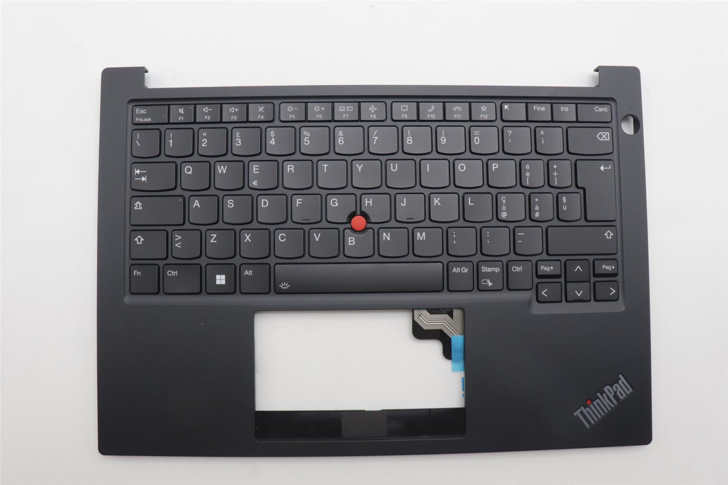 Lenovo ThinkPad E14 Gen 5 Palmrest Cover Keyboard Italian Black 5M11L60874