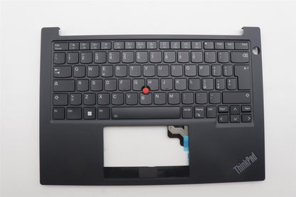 Lenovo ThinkPad E14 Gen 5 Palmrest Cover Keyboard Italian Black 5M11L60874