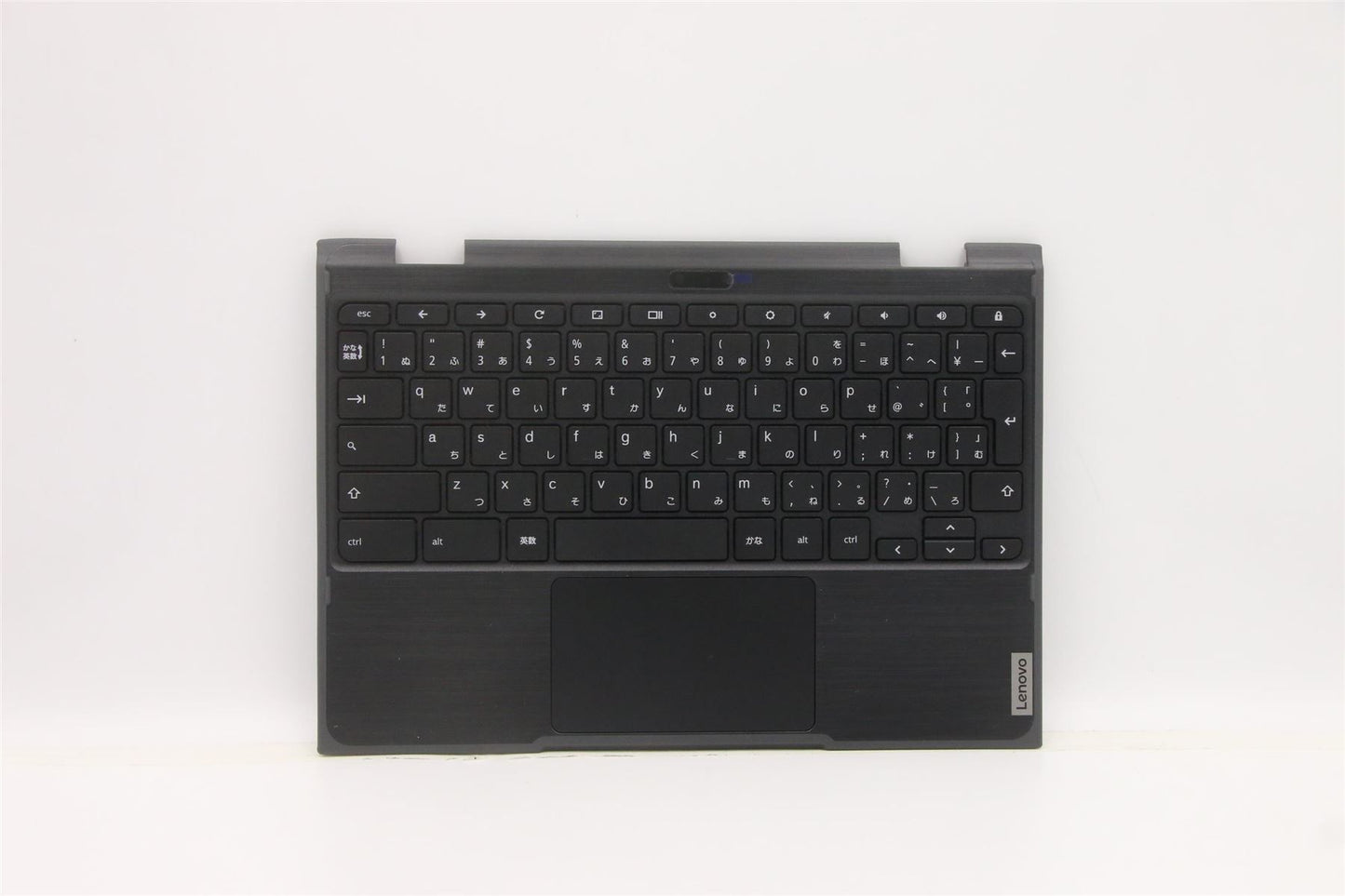 Lenovo Chromebook 500e 2nd Gen Palmrest Cover Touchpad Keyboard Black 5CB1G97585