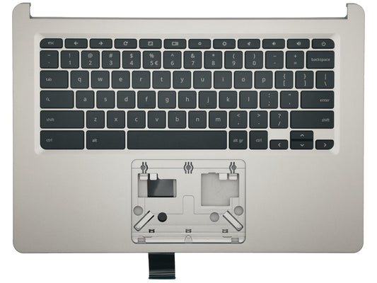 Acer Chromebook CB314-1H CB314-3H Palmrest Cover Keyboard Silver 6B.HPYN7.008