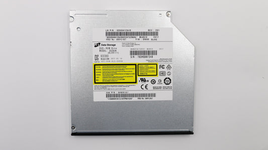 Lenovo 00FC107 DVD DT SATA 9.5mm x8 w/ bezel