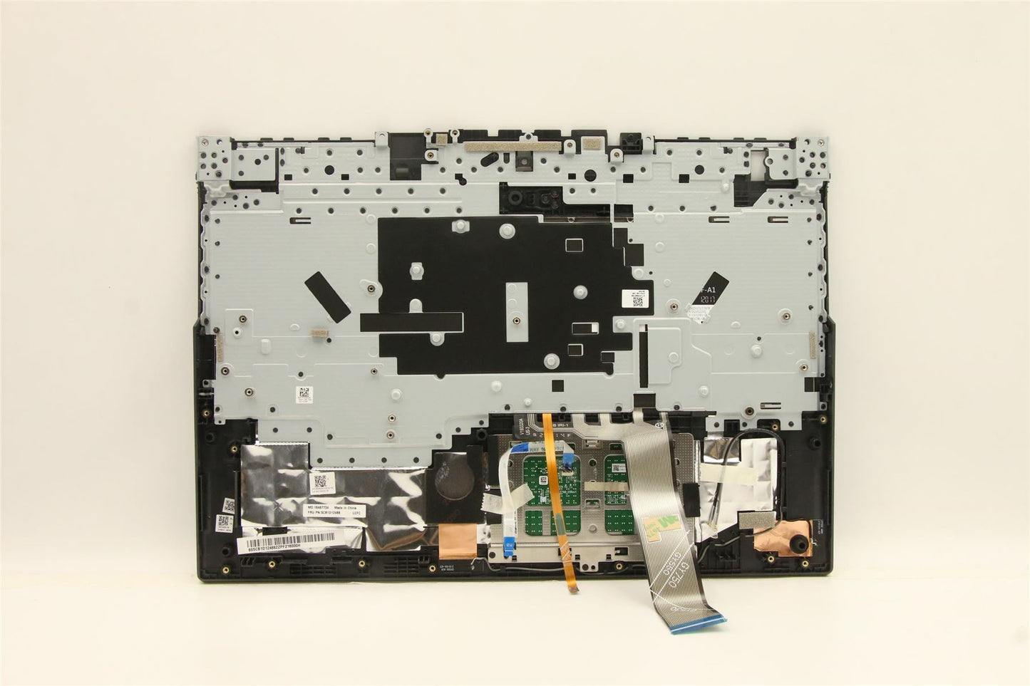 Lenovo 5 15IMH6 Palmrest Cover Touchpad Keyboard Ukrainian Black 5CB1D12488