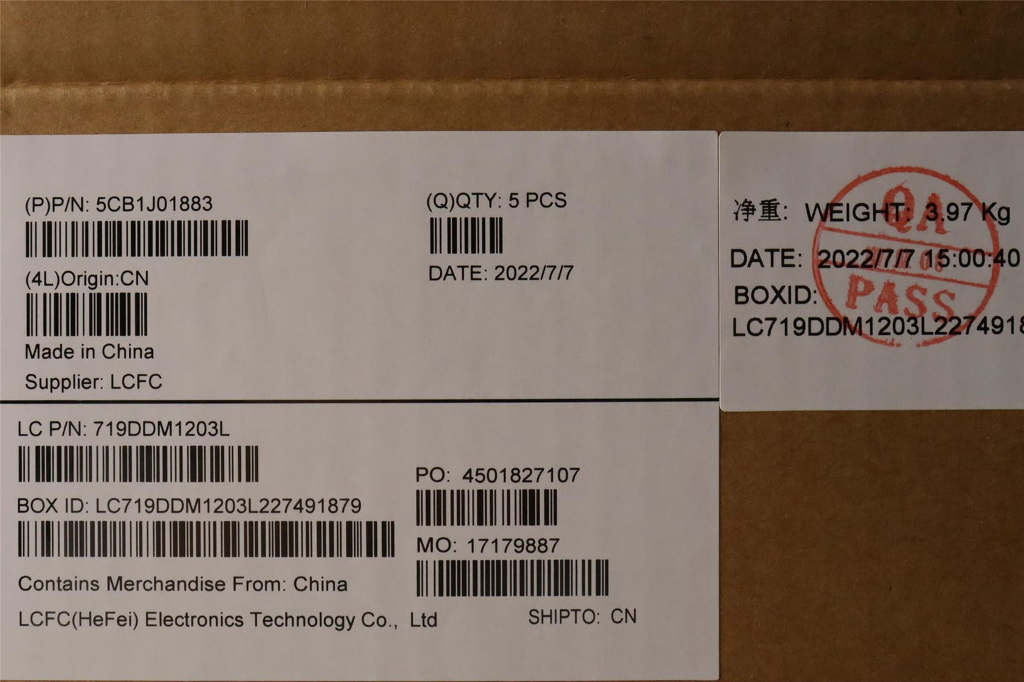 Lenovo IdeaPad 7 16IAP7 Palmrest Cover Touchpad Keyboard Arctic Grey 5CB1J01883