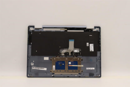Lenovo Yoga 7 14IAL7 Palmrest Cover Touchpad Keyboard UK Silver 5CB1J02448