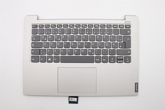 Lenovo IdeaPad S340-14IWL S340-14IML Keyboard Palmrest Top Cover Grey 5CB0S18418