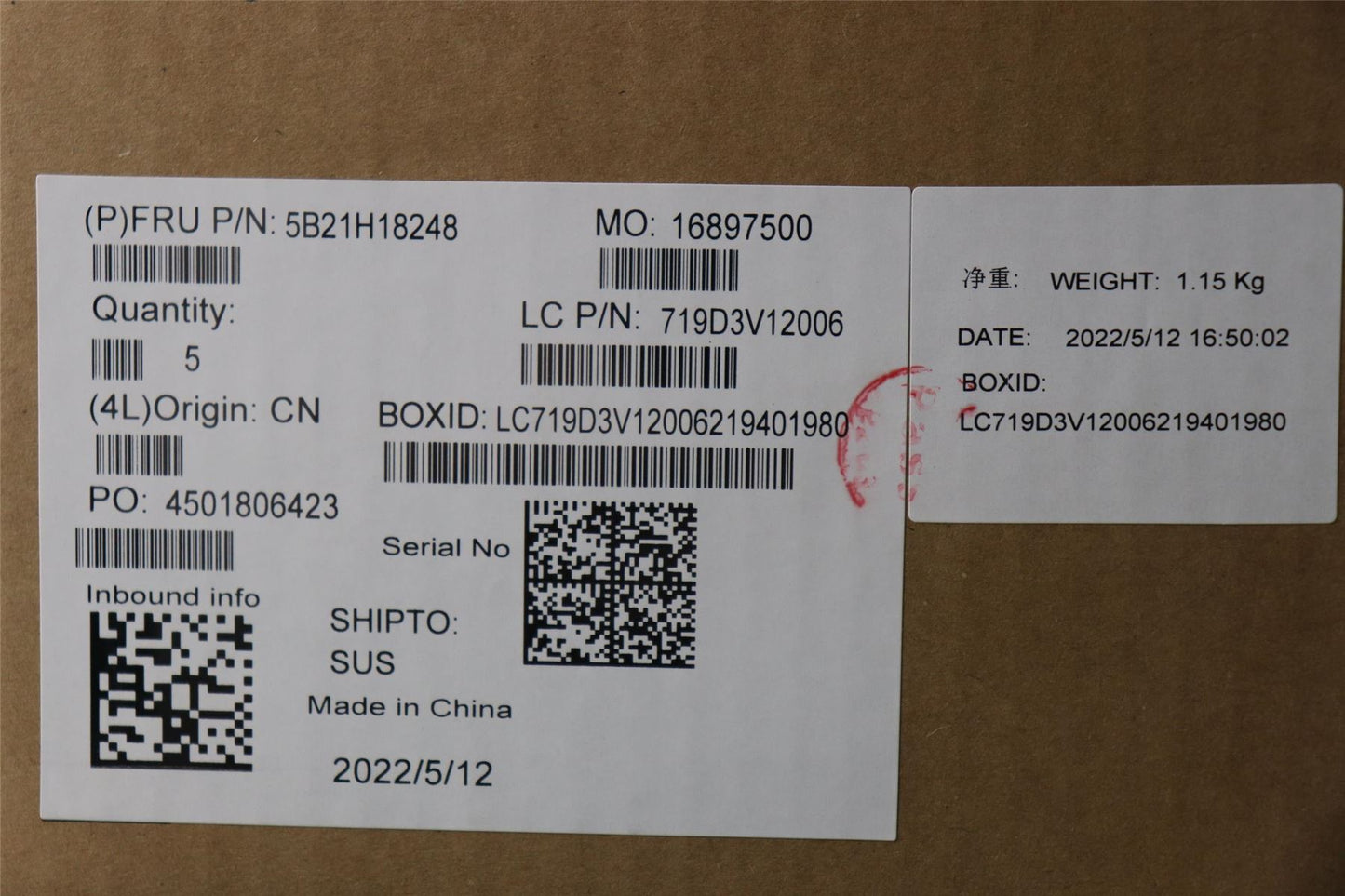 Lenovo IdeaPad 3 14ABA7 Motherboard Mainboard UMA AMDR35425U 8G 5B21H18248