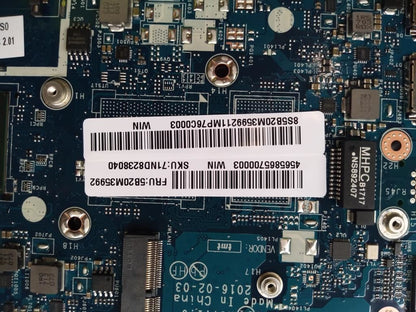 Lenovo 5B20M35992 MB C 80V0 WIN I37100U UMA NBL