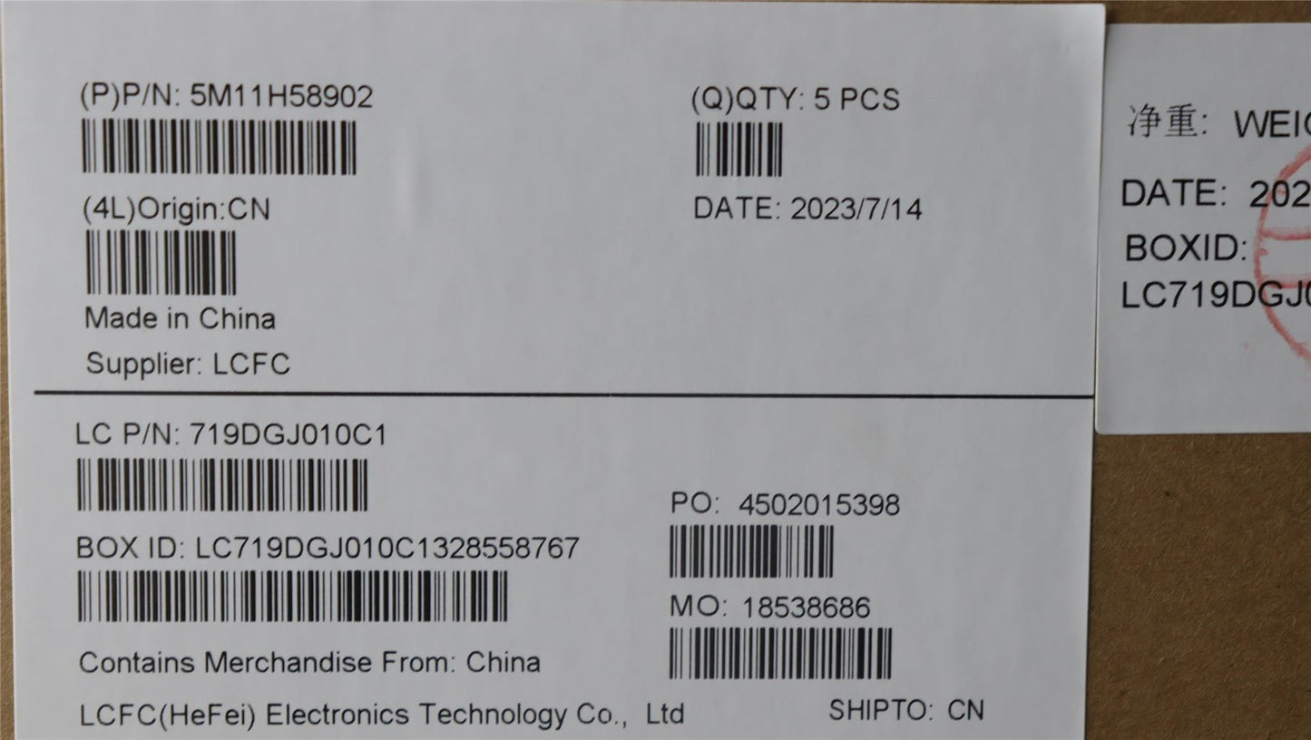 Lenovo MECH_ASM KBD CCvr BRL(PMX)FPR UK BK 5M11H58902