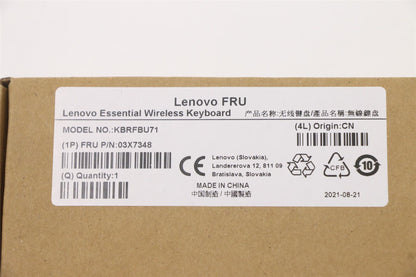 Lenovo KB MICE_BO FRU KBD Japanese 194 03X7348