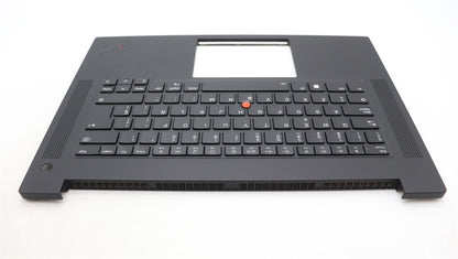 Lenovo ThinkPad P1 Gen 6 Keyboard Palmrest Top Cover Spanish Grey 5M11L89020