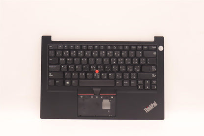 Lenovo ThinkPad E14 Gen 4 s Keyboard Palmrest Top Cover Arabic Black 5M11H58815