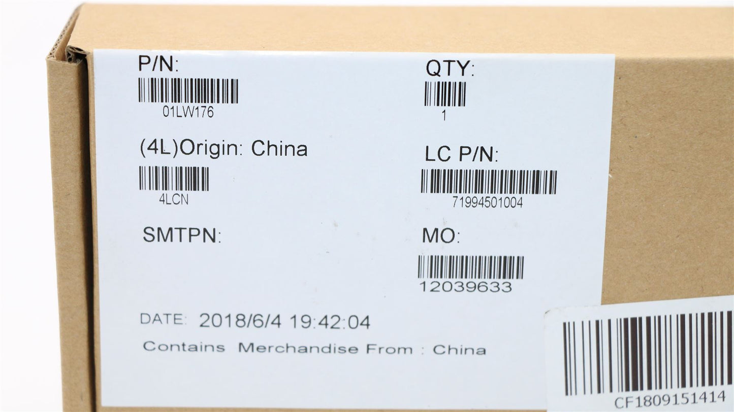 Lenovo 01LW176 FRU I/O bracket