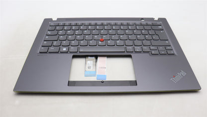 Lenovo ThinkPad T14s Gen 4 Keyboard Palmrest Top Cover German Grey 5M11L59604
