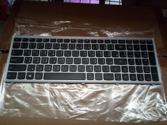Lenovo T6E1-CCY-THA-BlackKeySilverF-KBD Thai Keyboard 25213596