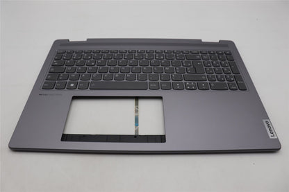 Lenovo Yoga 7 16ARP8 Keyboard Palmrest Top Cover French Arctic Grey 5CB1L50432