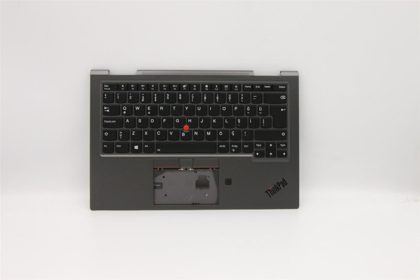 Lenovo ThinkPad X1 4th Gen Palmrest Cover Keyboard Turkish Grey 5M10V24942