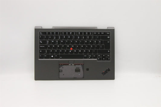 Lenovo ThinkPad X1 4th Gen Palmrest Cover Keyboard Turkish Grey 5M10V24942