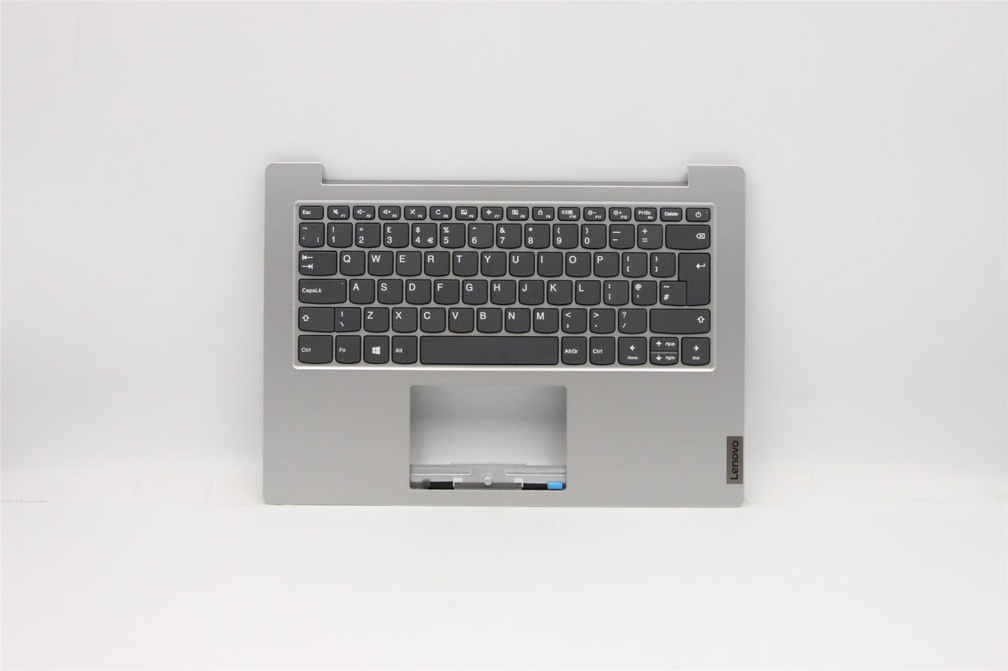 Lenovo IdeaPad 1-14IGL05 Keyboard Palmrest Top Cover UK Grey 5CB0X56965