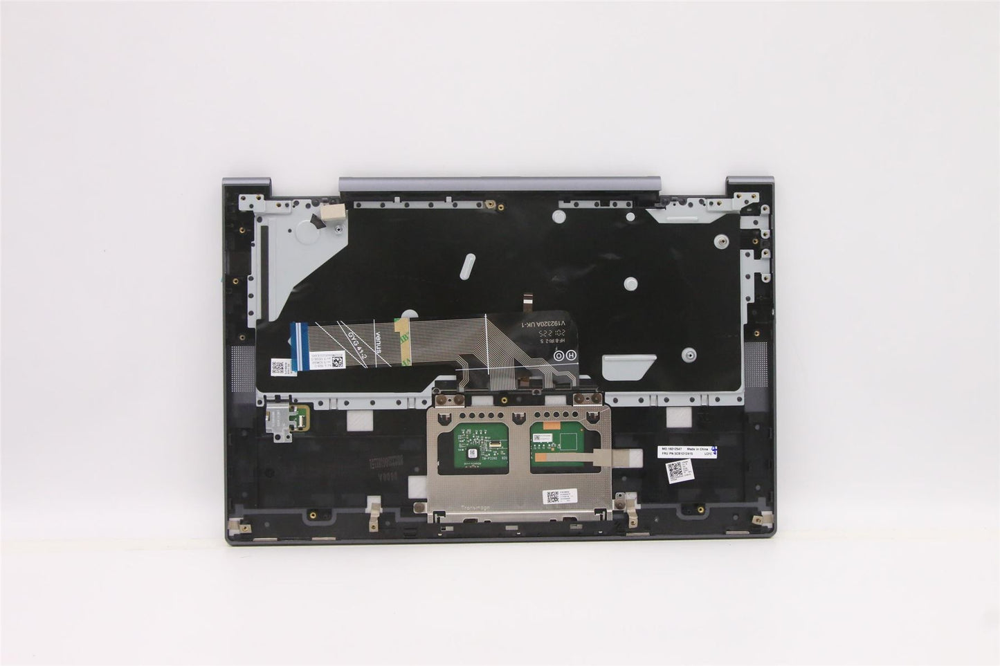 Lenovo IdeaPad 7 14ACN6 Palmrest Cover Touchpad Keyboard Slate Grey 5CB1D12415
