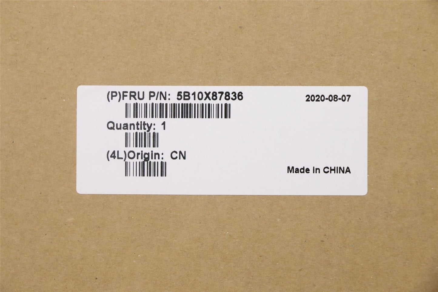 Lenovo Yoga 7-13IML05 Battery 7.68V 41Wh 4 Cell 5B10X87836