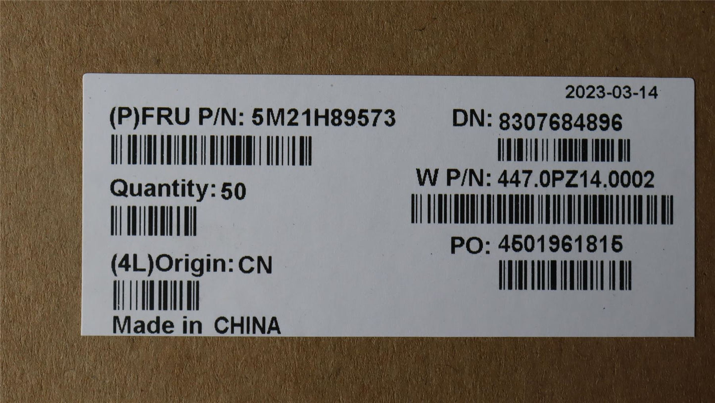 Lenovo MECHANICAL FRU MECH SPONGE,IR-CAM,Golem 5M21H89573