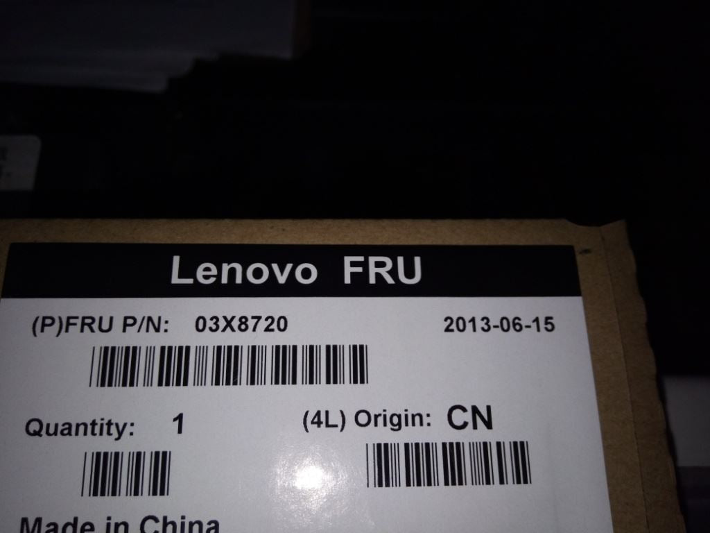 Lenovo Chinese/US/Taiwanese US English Keyboard 03X8720