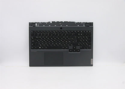 Lenovo Legion 5-15ARH05 Palmrest Cover Touchpad Keyboard Bulgarian 5CB0Z27667