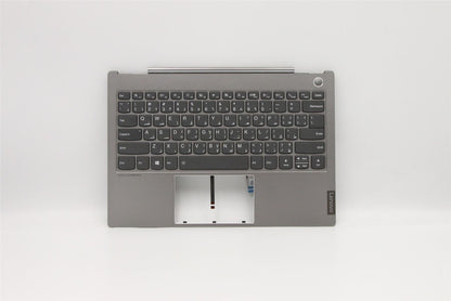 Lenovo ThinkBook 13s-IML Keyboard Palmrest Top Cover Arabic Grey 5CB0W44300